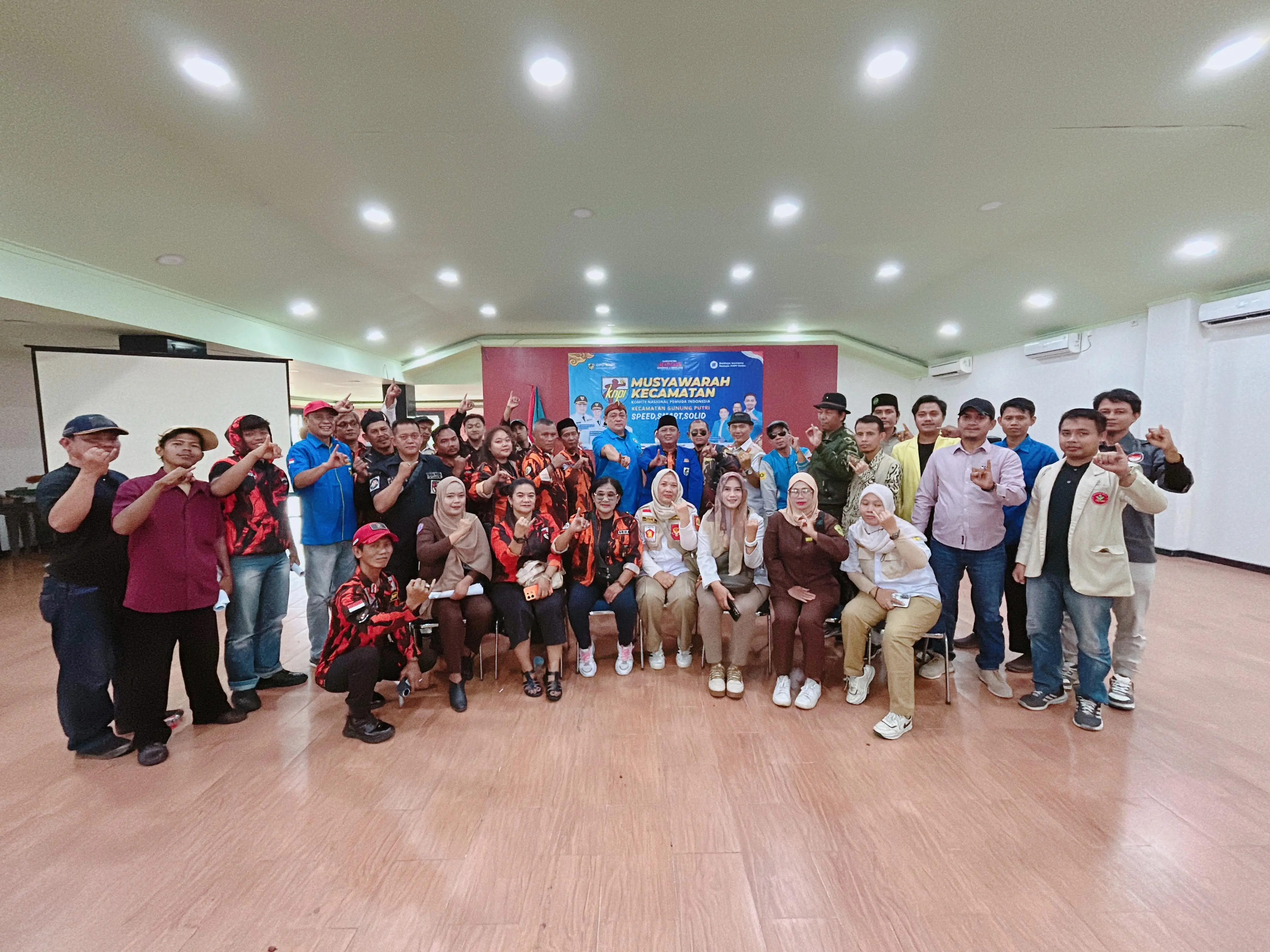 Angga Maulana Terpilih Aklamasi Pimpin DPK KNPI Gunung Putri Periode 2026–2029