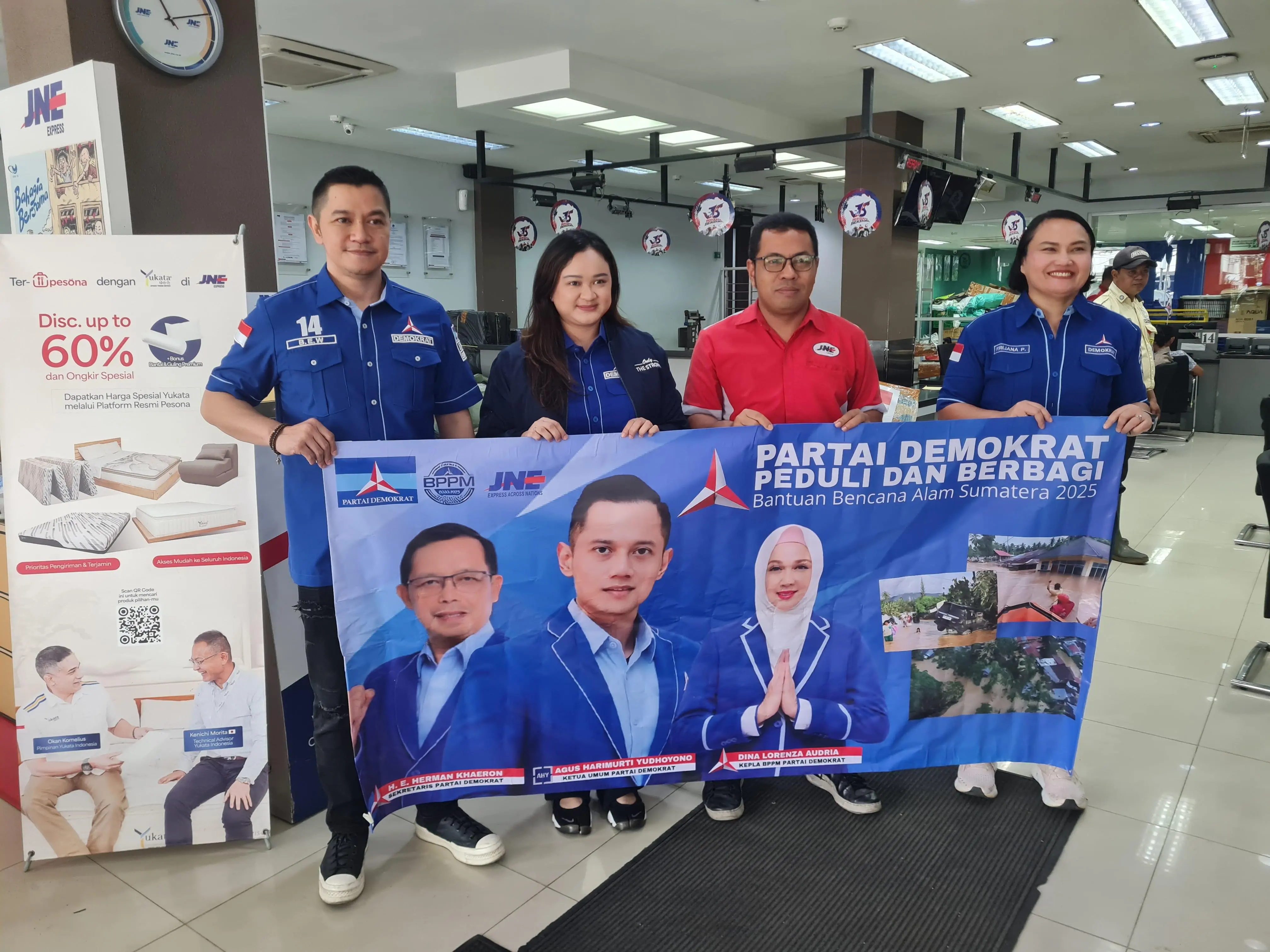 Demokrat Hadir untuk Negeri, BPPM Salurkan Bantuan bagi Korban Bencana di Sumatra