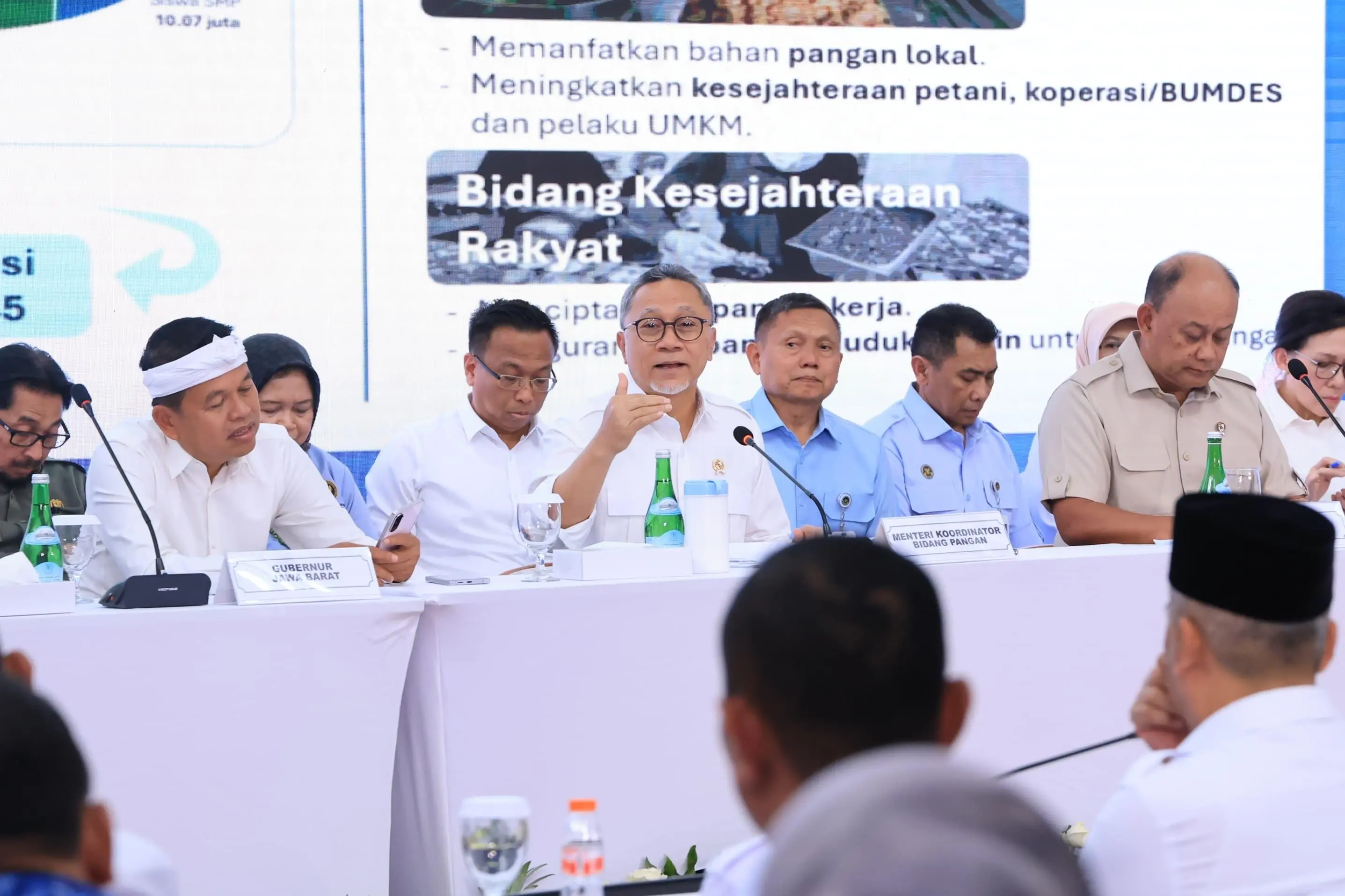 Sekda Bogor Hadiri Sosialisasi Perpres 115/2025, Dukung Sukses Program Makan Bergizi Gratis di Jabar
