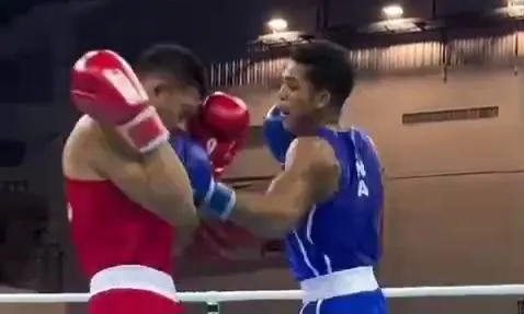 Petinju Asal Bogor Maikhel Roberrd Muskita Lolos ke Final SEA Games 2025 Thailand