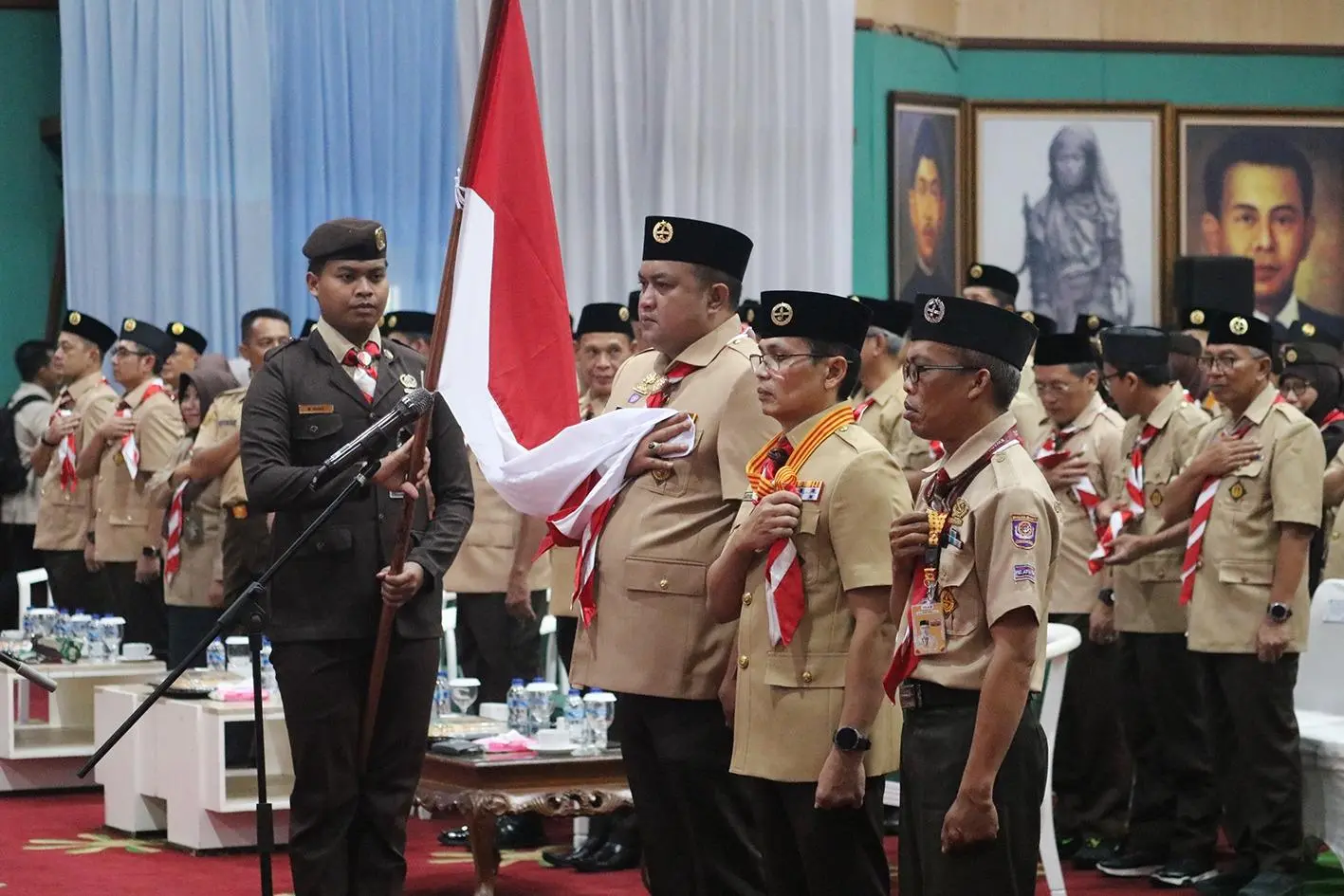 Pelantikan Ketua Mabicab, Ketua Kwarcab, dan Ketua LPK Gerakan Pramuka Kabupaten Bogor periode 2025–2030