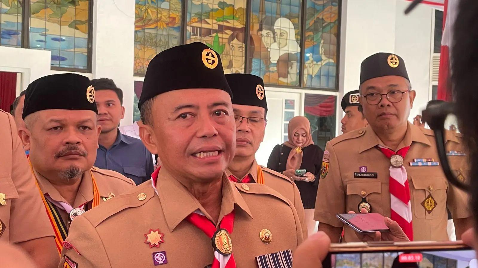 Sekda Jabar Herman Suryatman Lantik Pengurus Pramuka Kabupaten Bogor, Fokus pada Penanganan Bencana dan Pembentukan Karakter Pemuda
