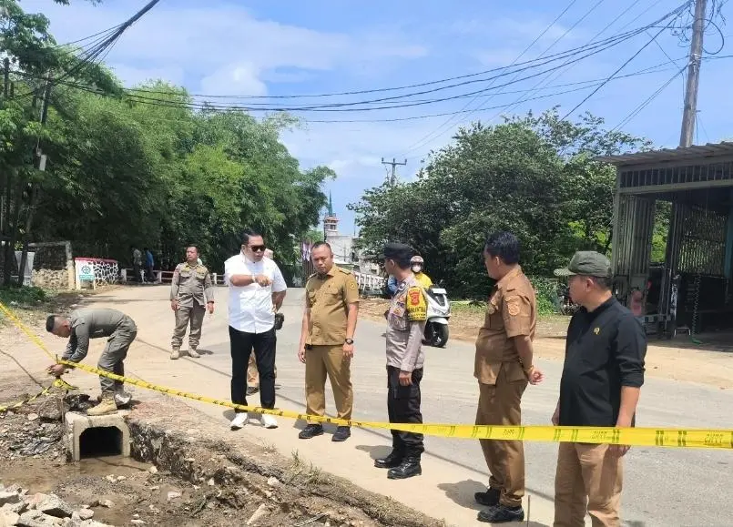 Komisi I DPRD Bogor Segel Proyek PT PAL dan Santuary Usai Jalan Akses ke Rumah Presiden Prabowo Terendam Banjir