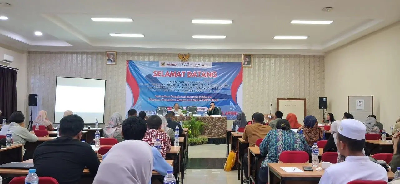 Pemkab Bogor Gelar Bimtek PPID dan SP4N-LAPOR untuk Perkuat Transparansi dan Pelayanan Pengaduan Publik