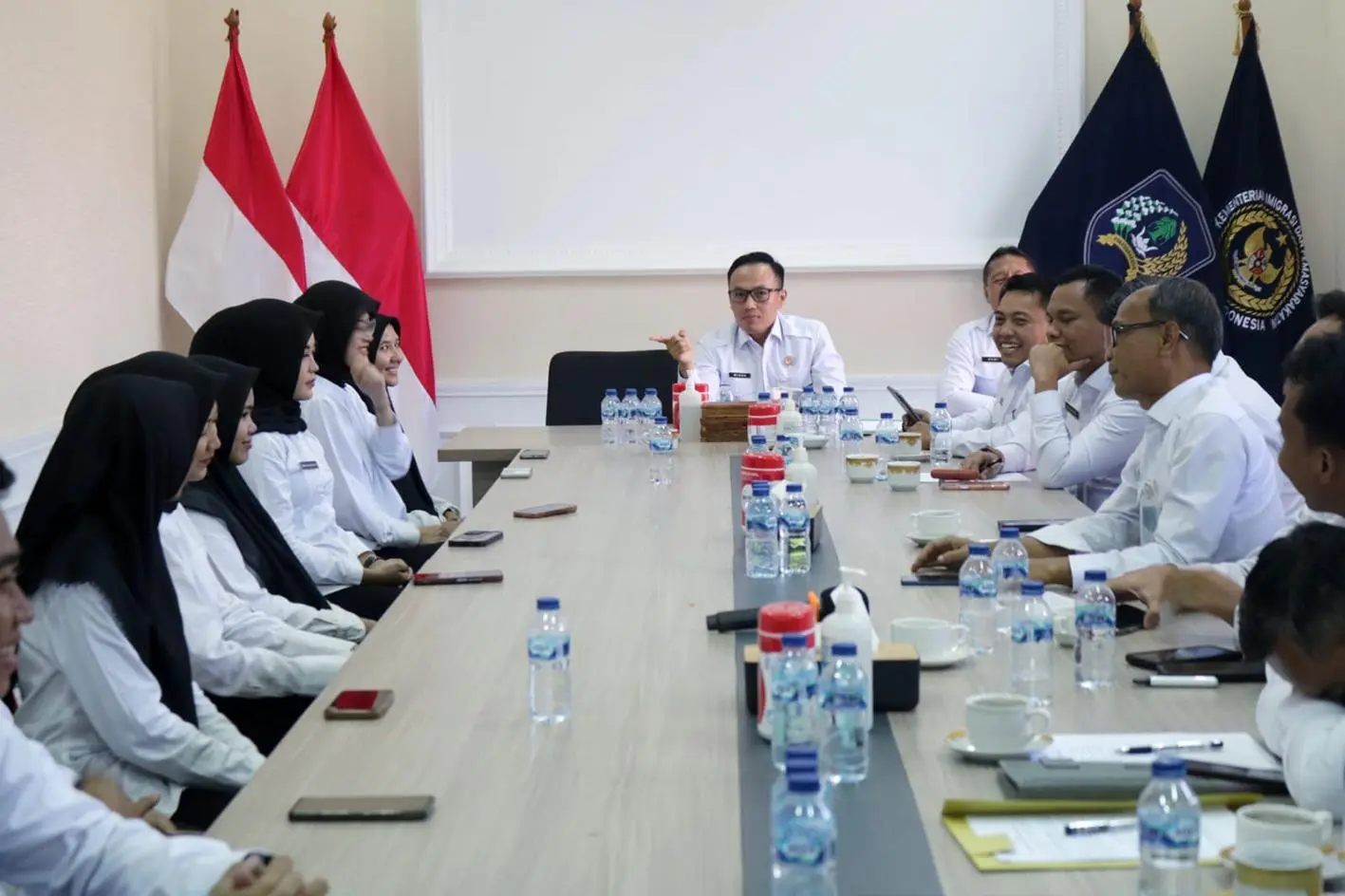 Lapas Cibinong Terima 10 Peserta Program Pemagangan Nasional Batch II Kemnaker RI