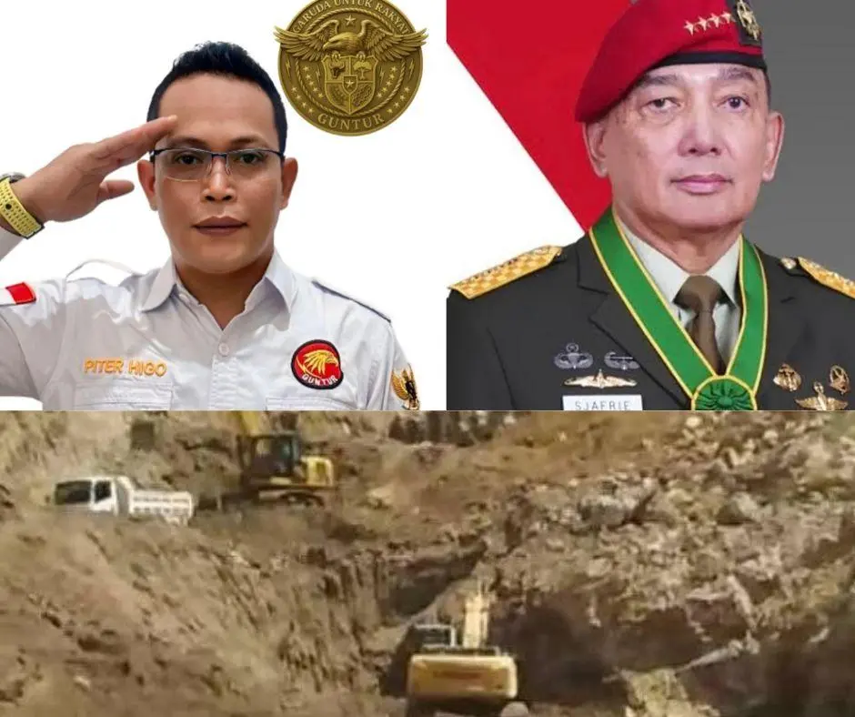 Guntur Dukung TNI dan Menhan Sjafrie Sjamsoeddin Berantas Tambang Ilegal di NKRI
