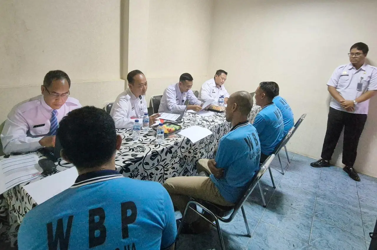 Peserta Pelatihan PK Ahli Pertama PDJL Lakukan Visitasi Litmas di Lapas Cibinong