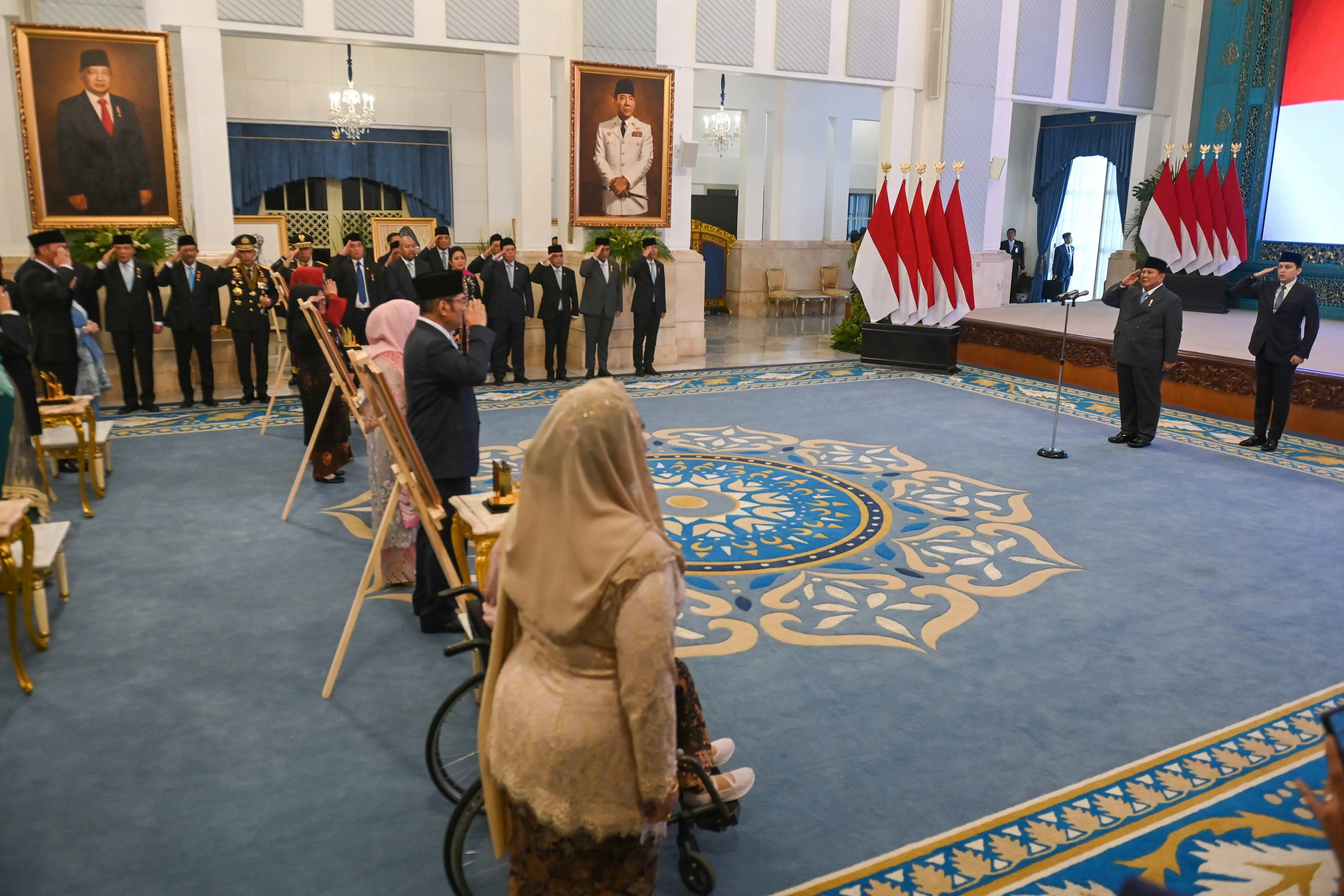 Presiden Prabowo Anugerahkan Gelar Pahlawan Nasional kepada 10 Tokoh Bangsa