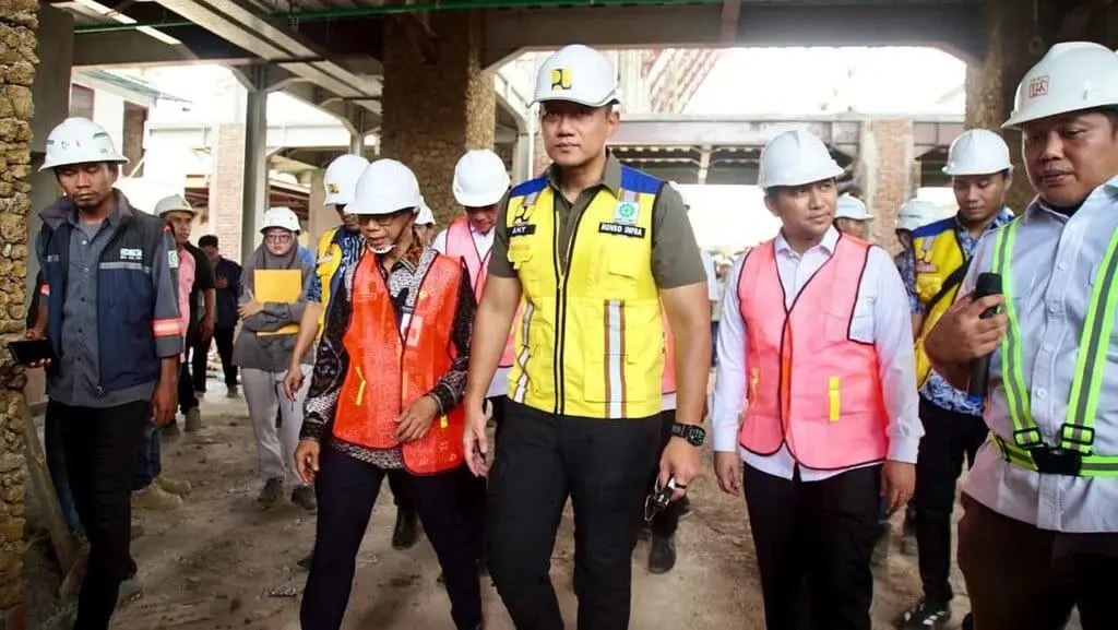 AHY Tinjau Revitalisasi Pasar Induk dan Asrama Inggrisan Banyuwangi, Target Selesai Akhir 2025