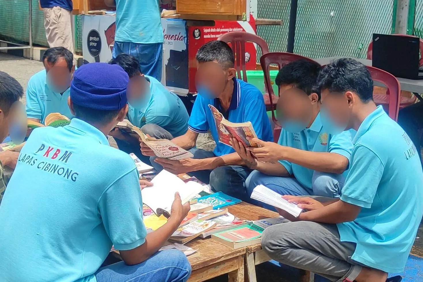 Gerobak Pintar dan Lcibi Band Hidupkan Akhir Pekan di Lapas Cibinong