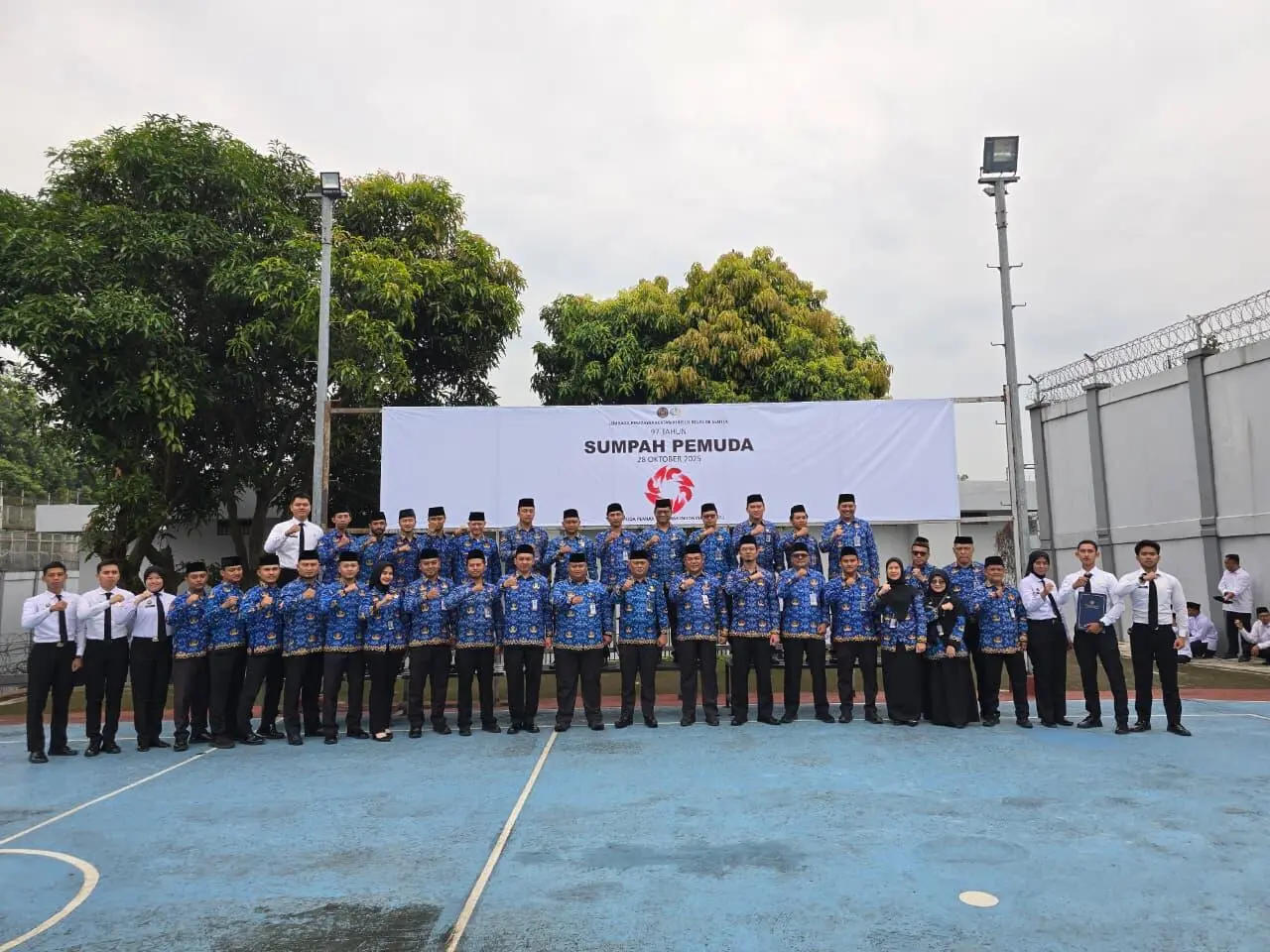 Lapas Khusus Kelas IIB Sentul Gelar Upacara Hari Sumpah Pemuda ke-97, Kobarkan Semangat Persatuan