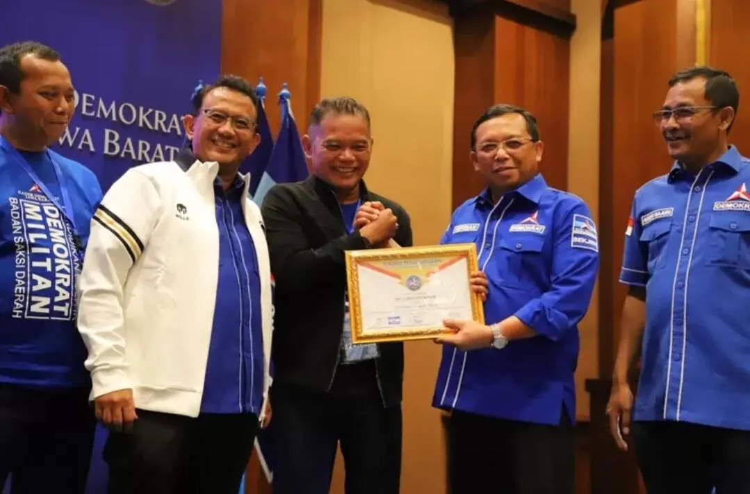 DPC Partai Demokrat Kabupaten Bogor Raih Penghargaan Terbaik se-Jawa Barat