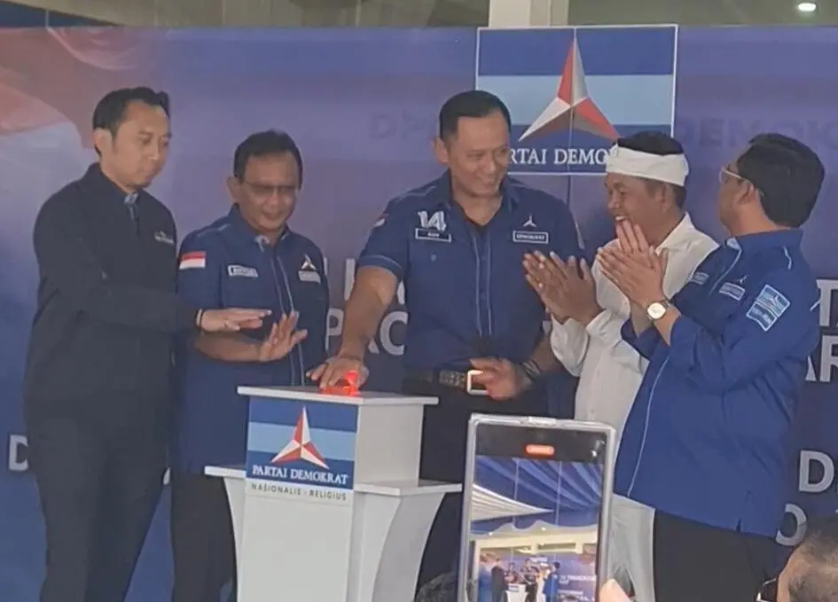 AHY Resmikan Kantor DPD Partai Demokrat Jawa Barat, Dedi Mulyadi Sebut Demokrat Mitra Terbaik di Jabar