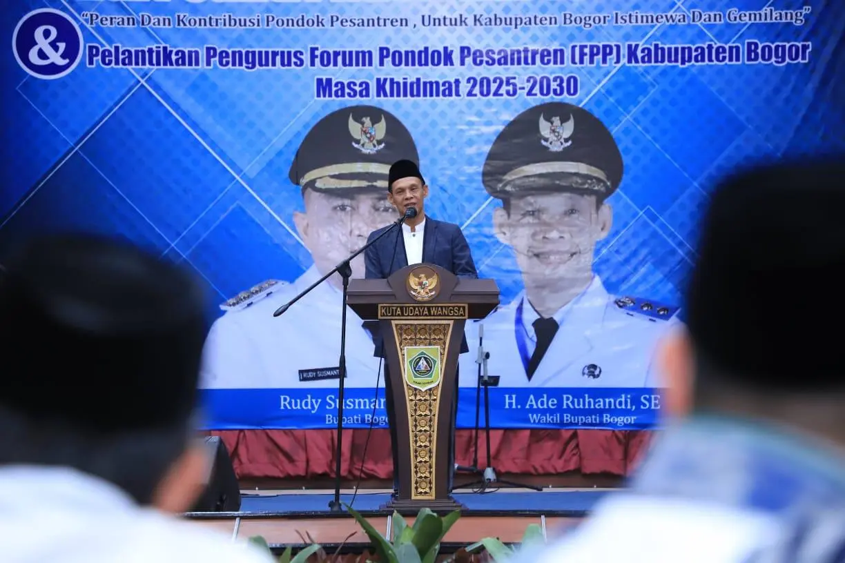 Wabup Jaro Ade Dorong Forum Pondok Pesantren Berkontribusi Wujudkan Visi-Misi Kabupaten Bogor
