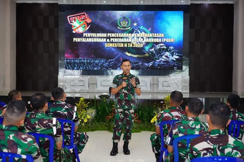 Divif 2 Kostrad Tegaskan Komitmen Perangi Narkoba dan Perkuat Disiplin Prajurit