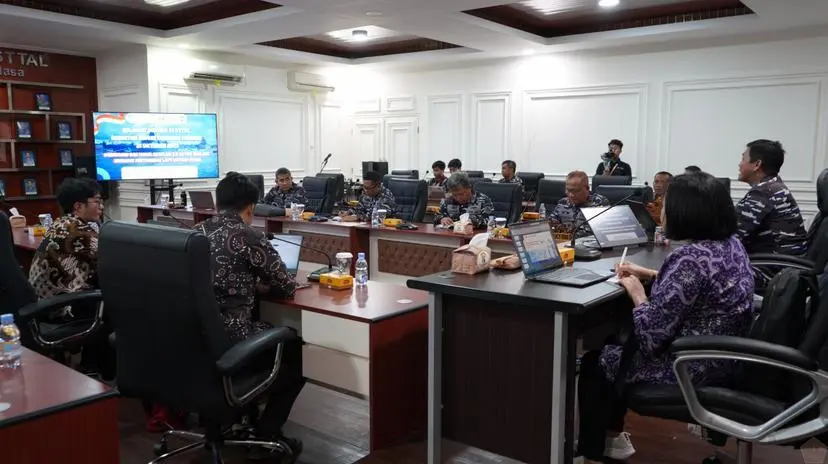 STTAL dan ITS Jalin Kolaborasi Kembangkan Dashboard Pertahanan Laut Natuna Utara