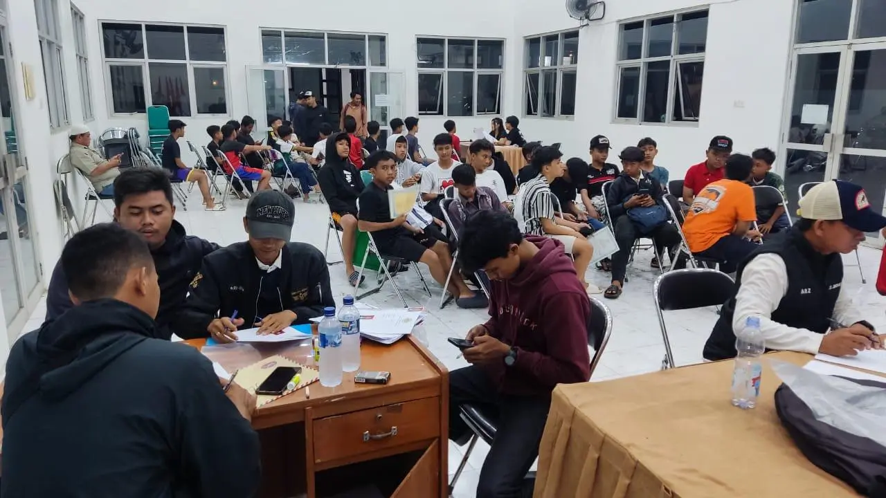Karang Taruna Kecamatan Kemang Gelar Screening Pemain U-14 Sambut HUT dan Hari Sumpah Pemuda