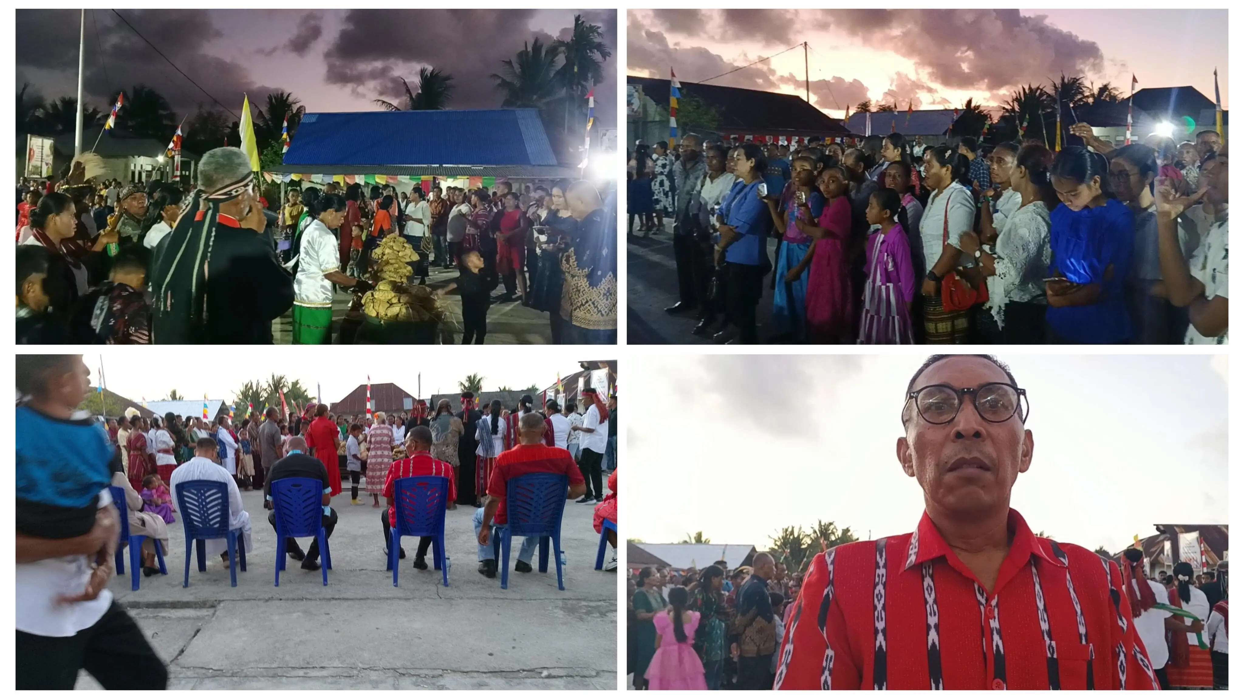 Doa Adat Snobak Ohho Warnai Puncak Perayaan 108 Tahun Desa Sofyanin