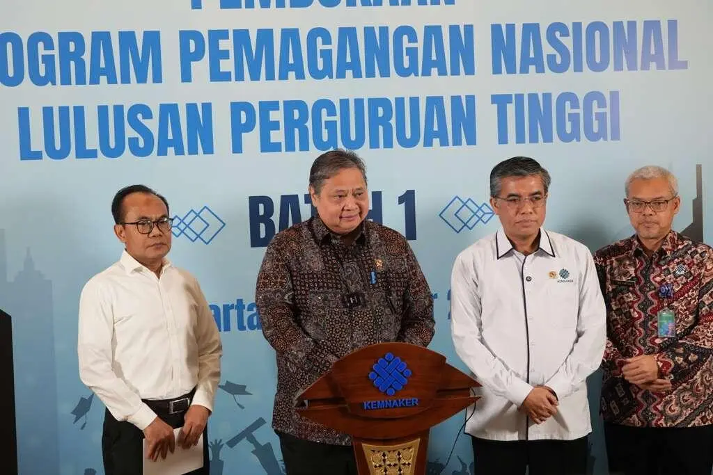 Pemerintah Luncurkan Program Pemagangan Nasional untuk Lulusan Perguruan Tinggi, Siapkan 100 Ribu Kuota Peserta