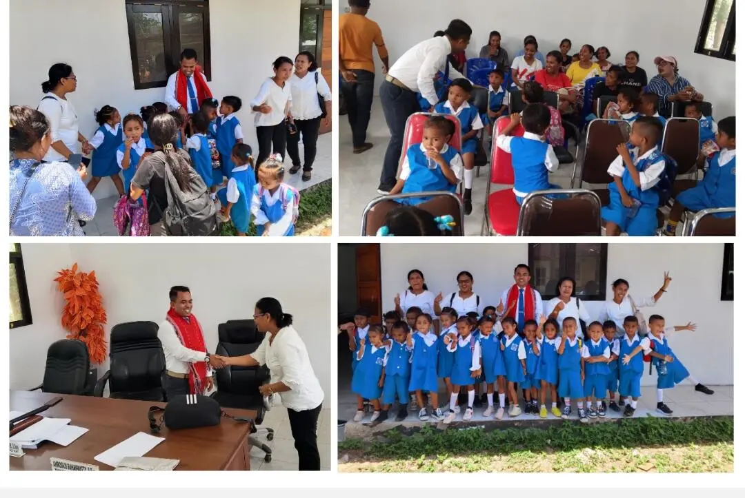 Ketua Komisi II DPRD Tanimbar Terima Kunjungan Edukatif Anak-anak TK Kristen Tupan Tutukembong