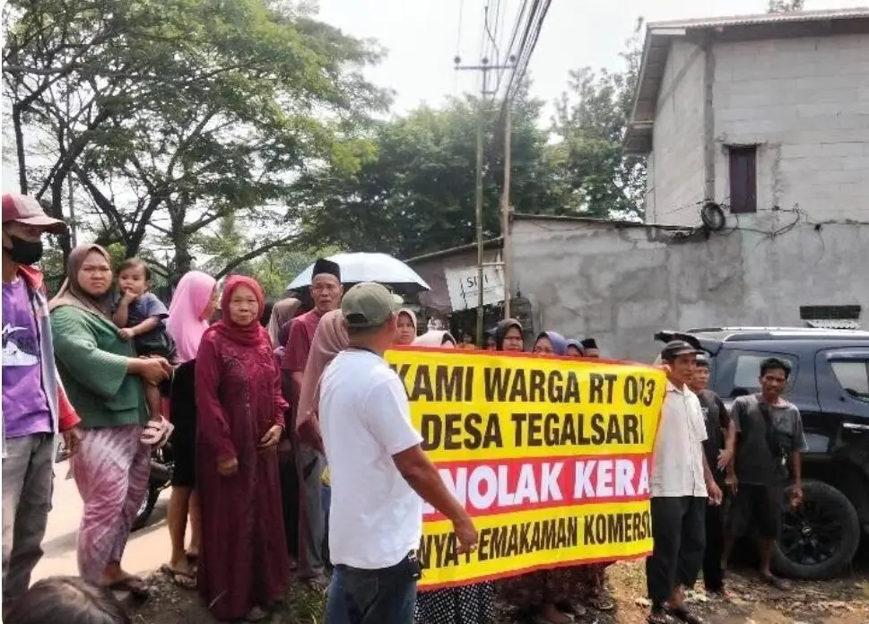 Warga Desa Tegalsari Tolak Proyek Pemakaman Komersial Insira Memorial Park, Pertanyakan Legalitas Perizinan