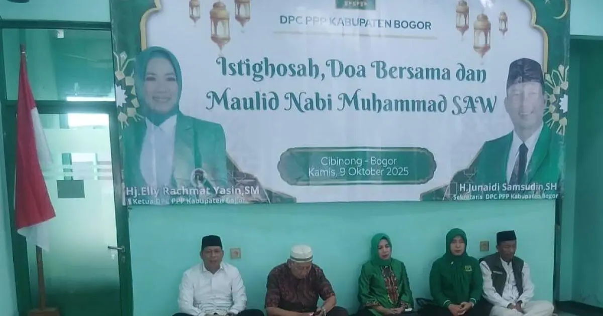 PPP Kabupaten Bogor Gelar Istighosah dan Doa Bersama, Syukuri Tak Lagi Dualisme