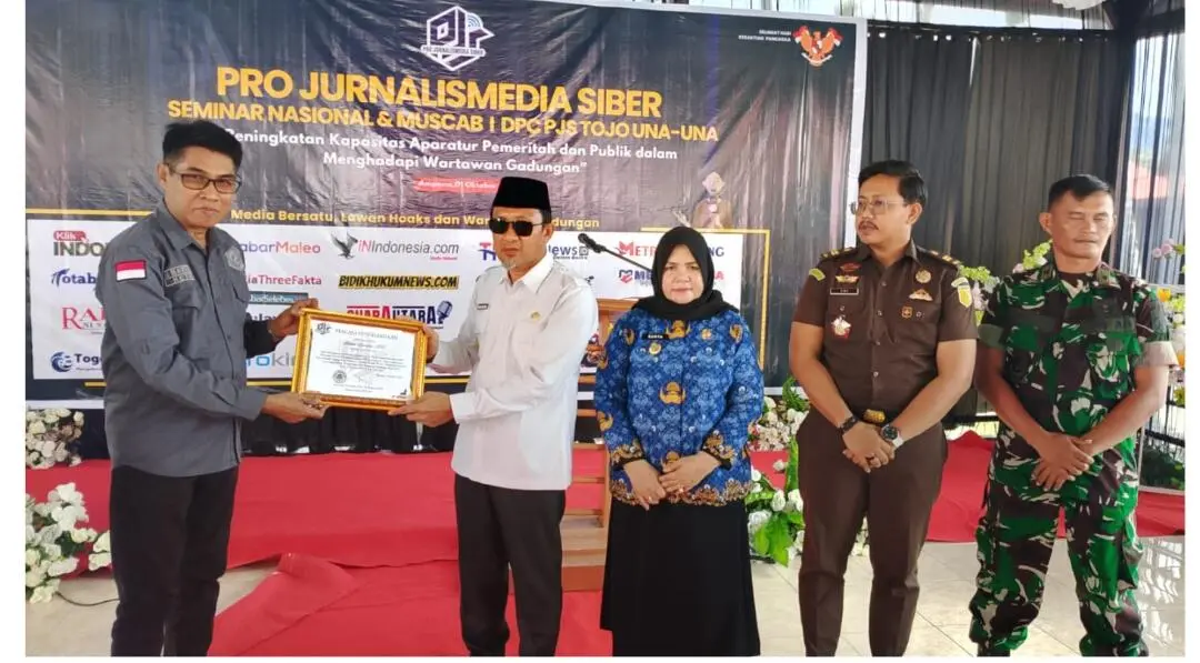 Bupati Touna Hadiri Muscab I PJS, Tegaskan Dukungan UKW di Pulau Wisata Togian