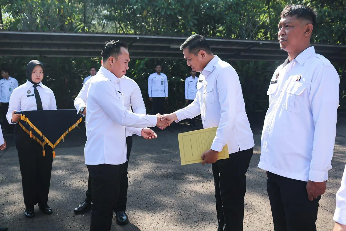 Empat Pegawai Lapas Cibinong Terima Kenaikan Pangkat di Momen Hari Kesaktian Pancasila