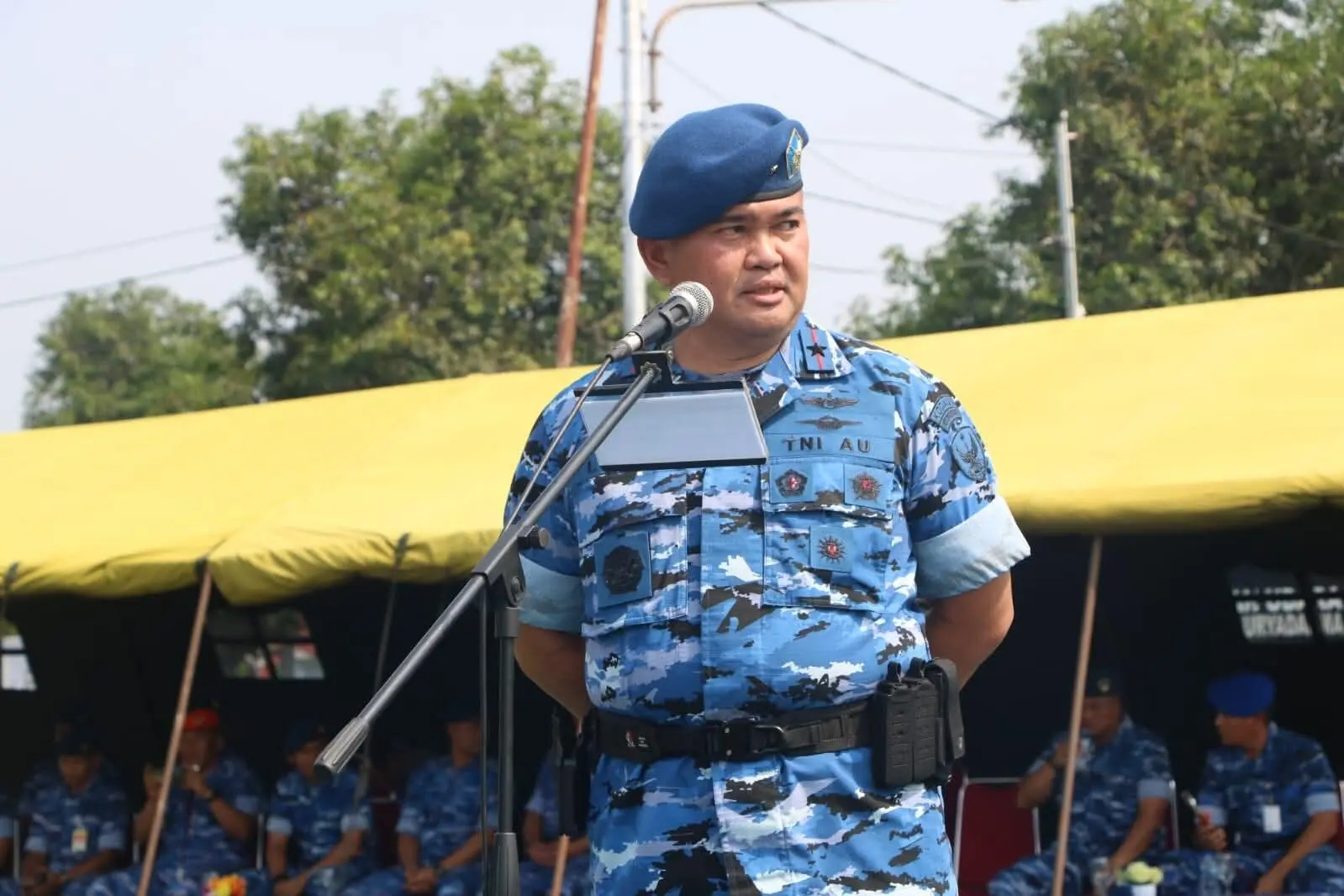Tanamkan Nasionalisme, Lanud Suryadarma Gelar Perkemahan KKRI Batch II