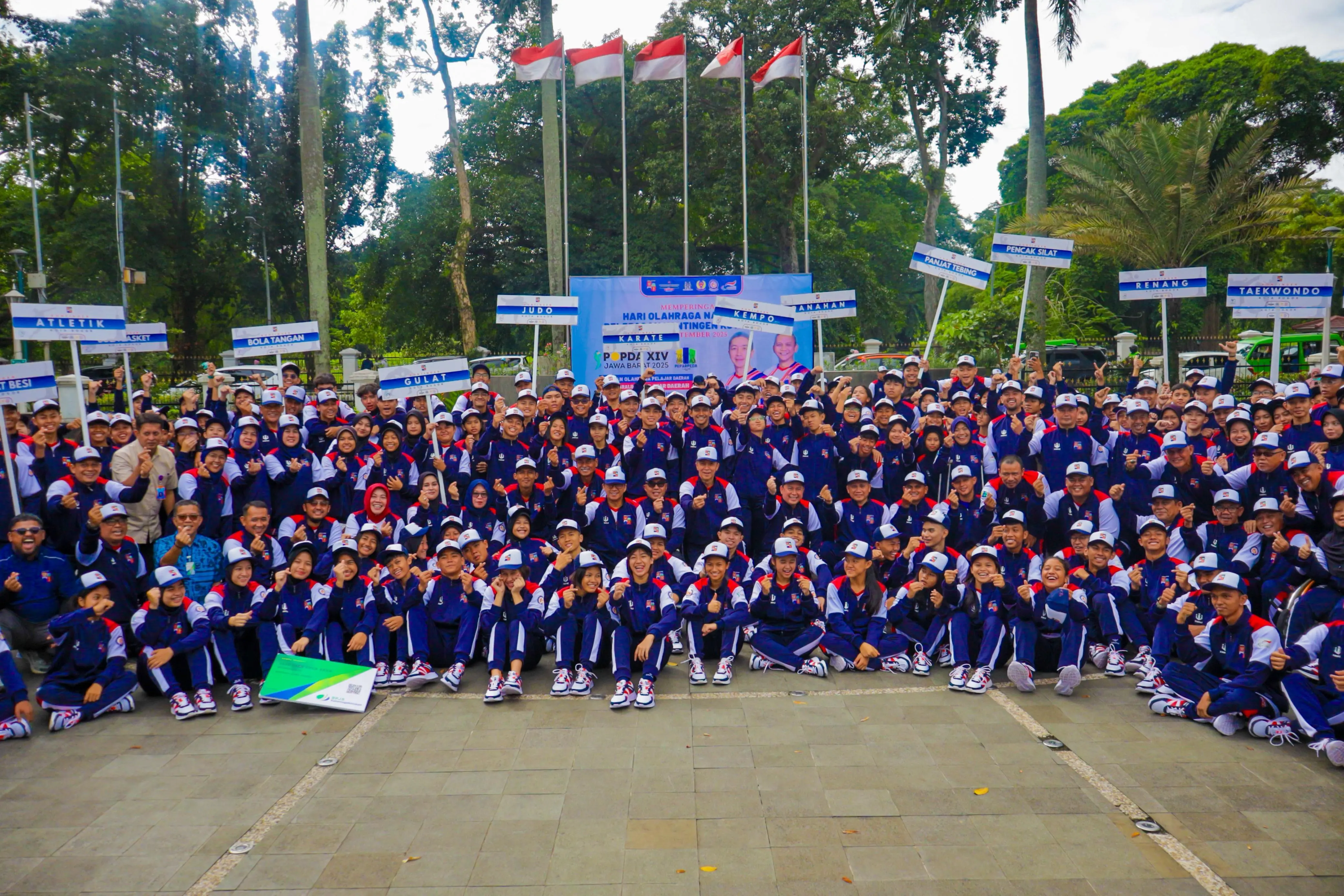 Kota Bogor Tempati Tiga Besar Sementara POPDA XIV Jawa Barat