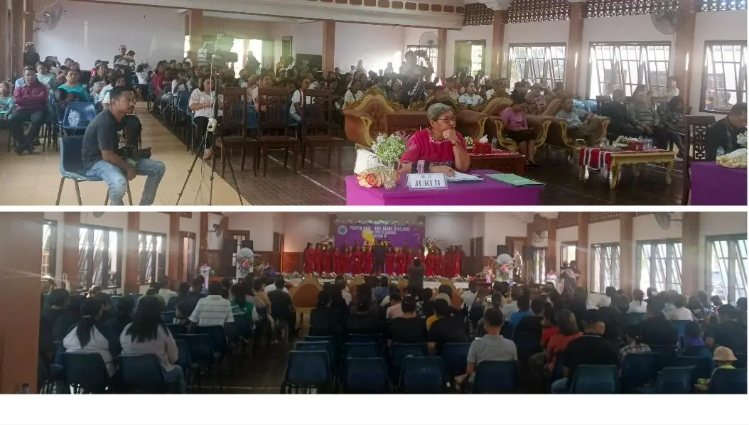 PHBG Jemaat GPM Sejahtera Gelar Lomba Banding Nyanyi Paduan Suara HUT WPL ke-39 di Saumlaki