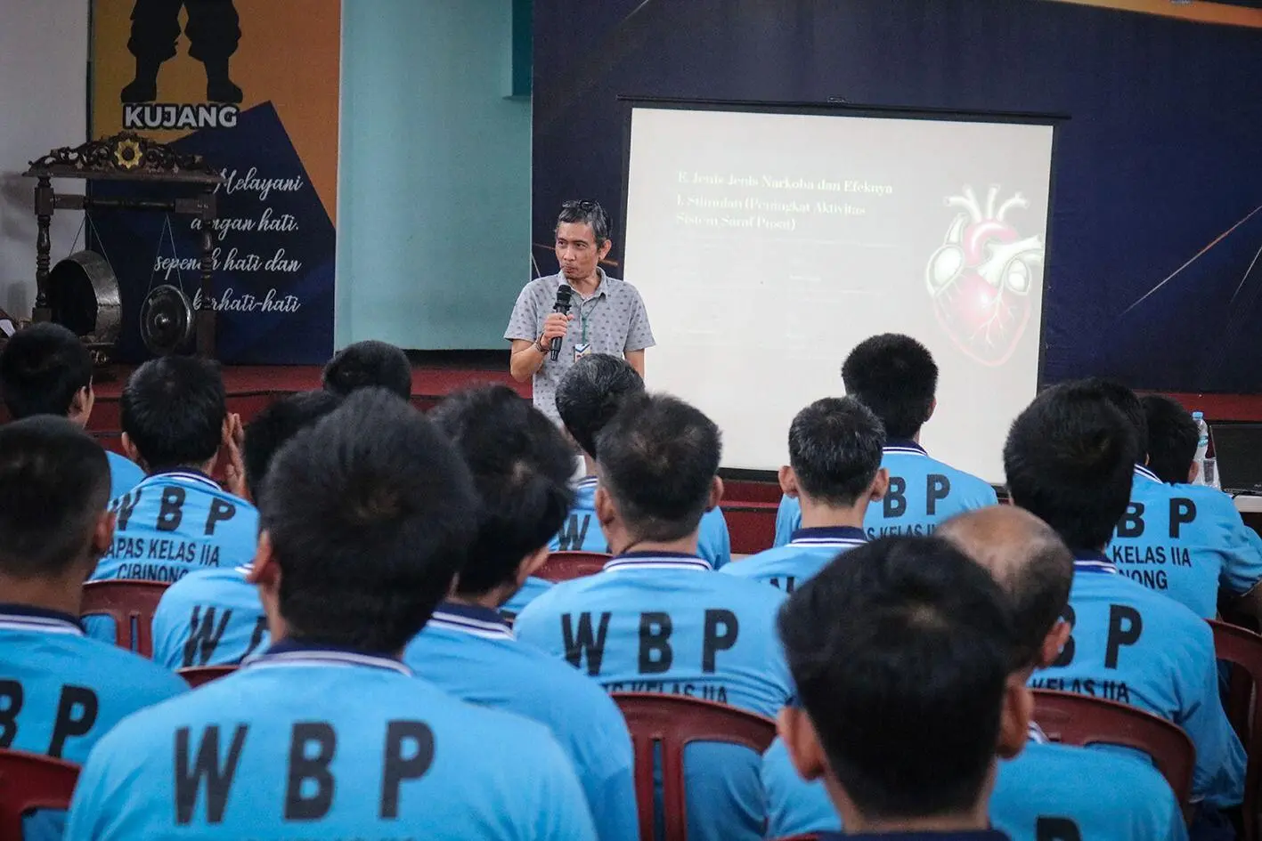 Lapas Cibinong Gelar Psikoedukasi, Tekan Penyalahgunaan Narkoba di Kalangan Warga Binaan
