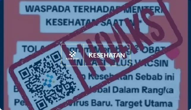 Cek Fakta: Hoaks Penolakan Program Obat Cacing, Imunisasi, dan Vaksin Kemenkes