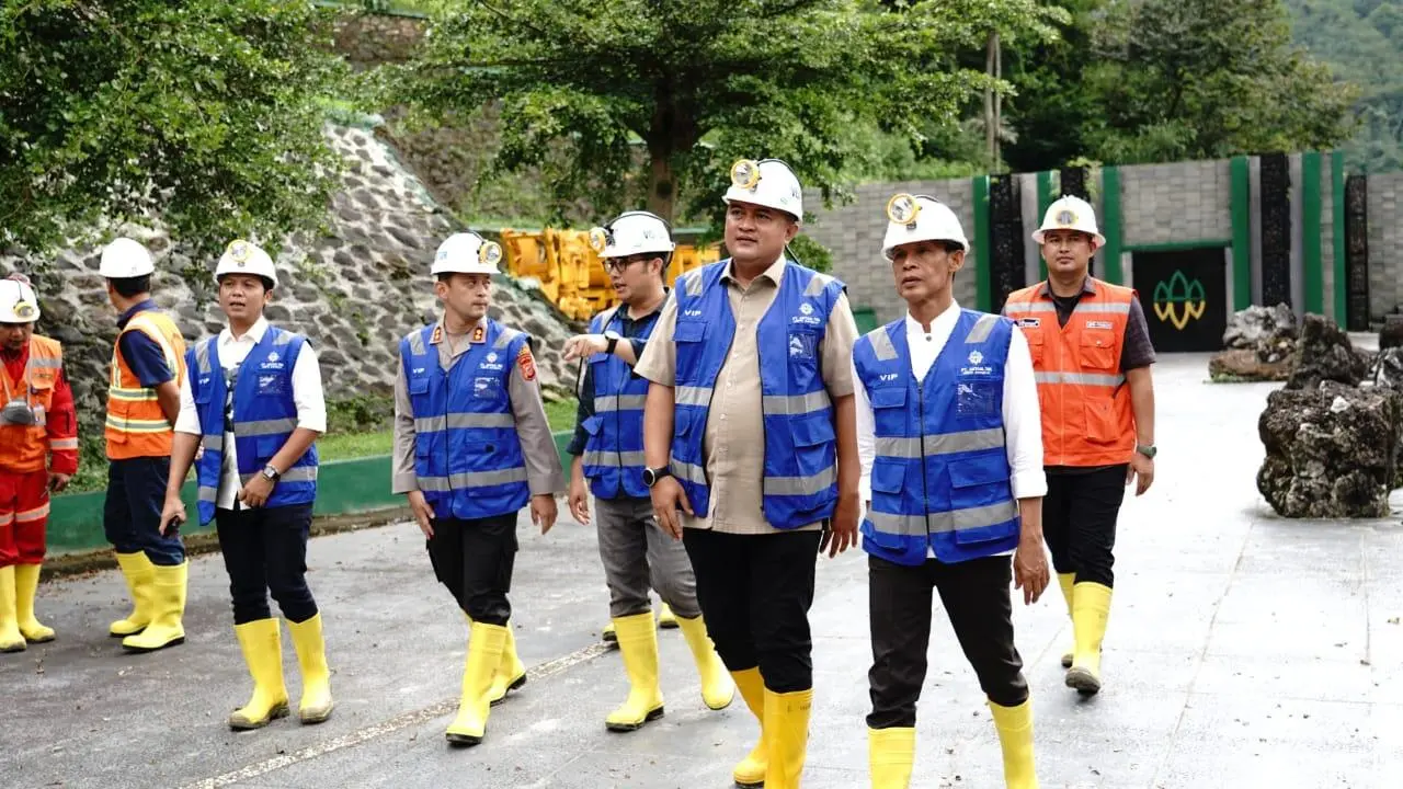 Bupati Bogor Tinjau Tambang Emas PT Antam di Nanggung, Dorong Sinergi SDA dan Lingkungan