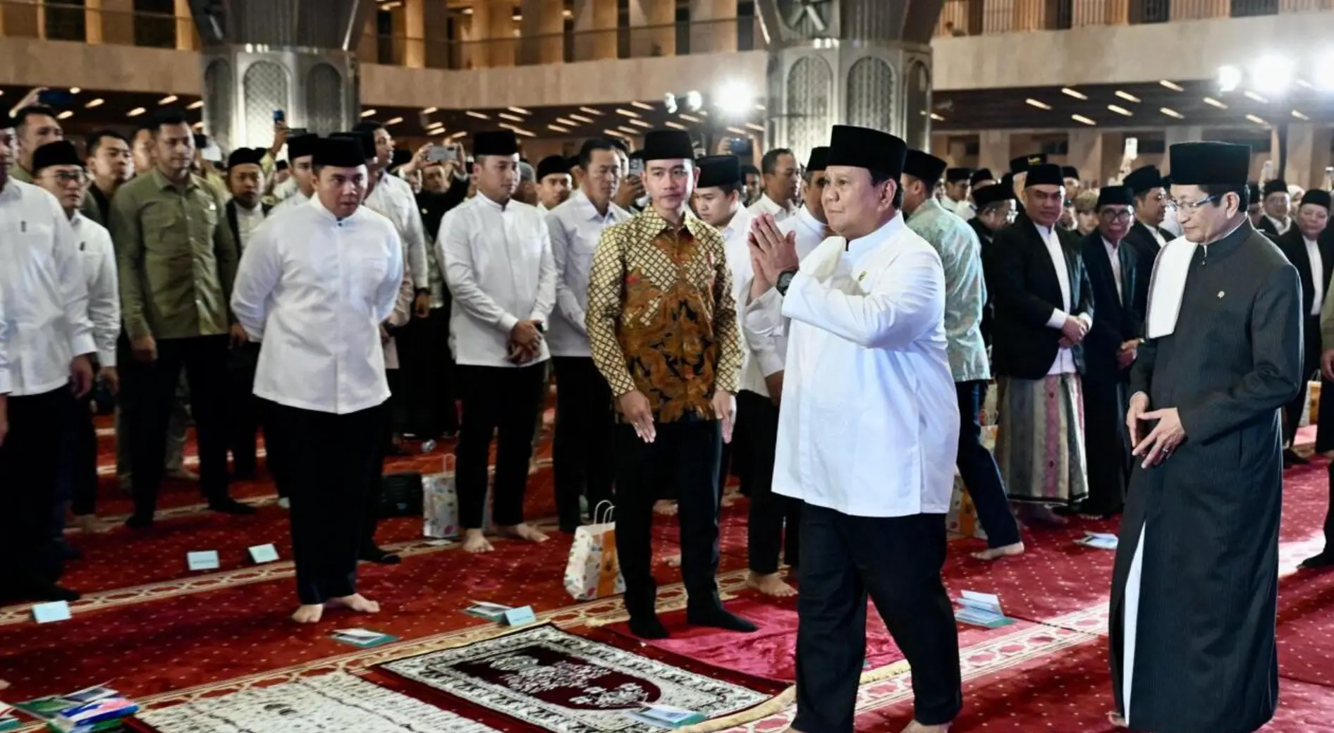 Presiden Prabowo Hadiri Maulid Nabi 1447 H dan Istighosah Kebangsaan di Masjid Istiqlal