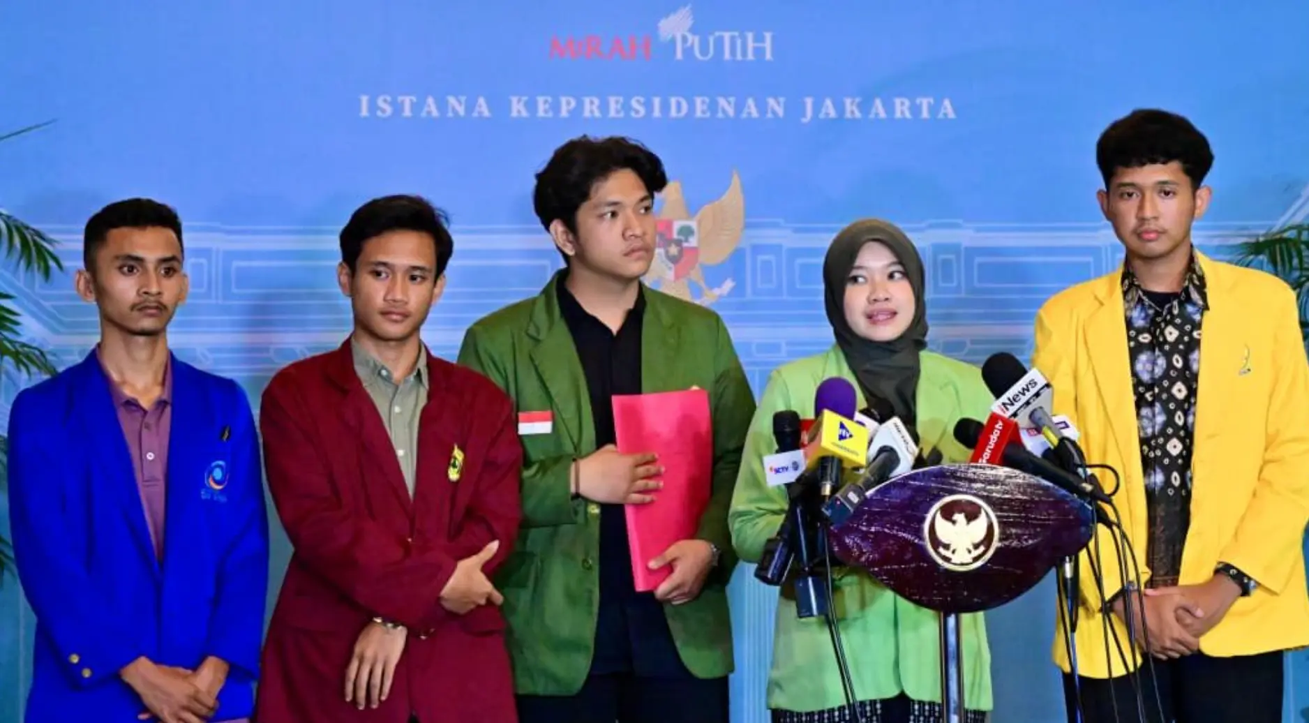 Mahasiswa Temui Pemerintah di Istana Negara, Sampaikan Aspirasi dan Apresiasi