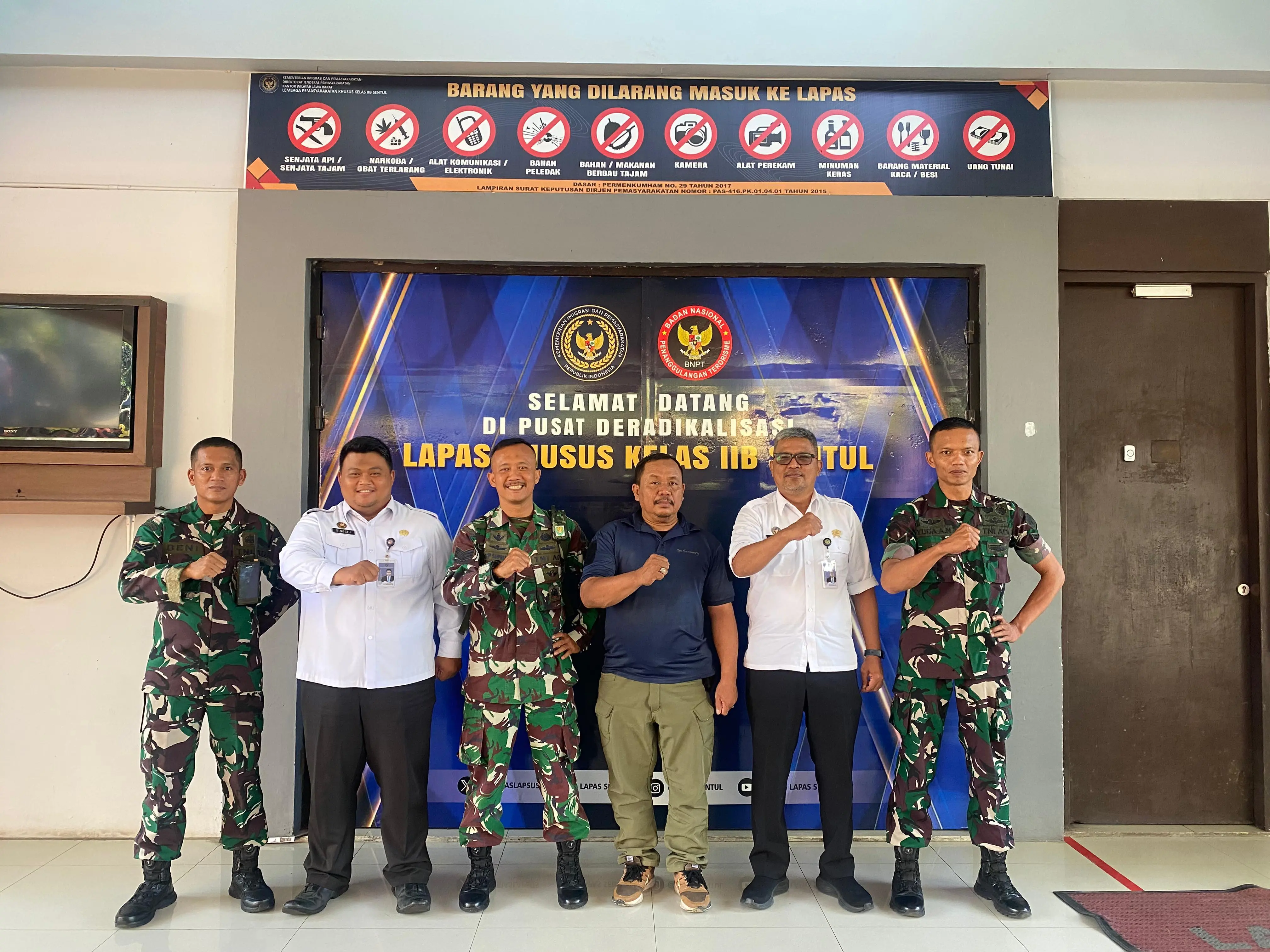 Lapas Sentul dan Kodim Bogor Perkuat Sinergi untuk Stabilitas Keamanan