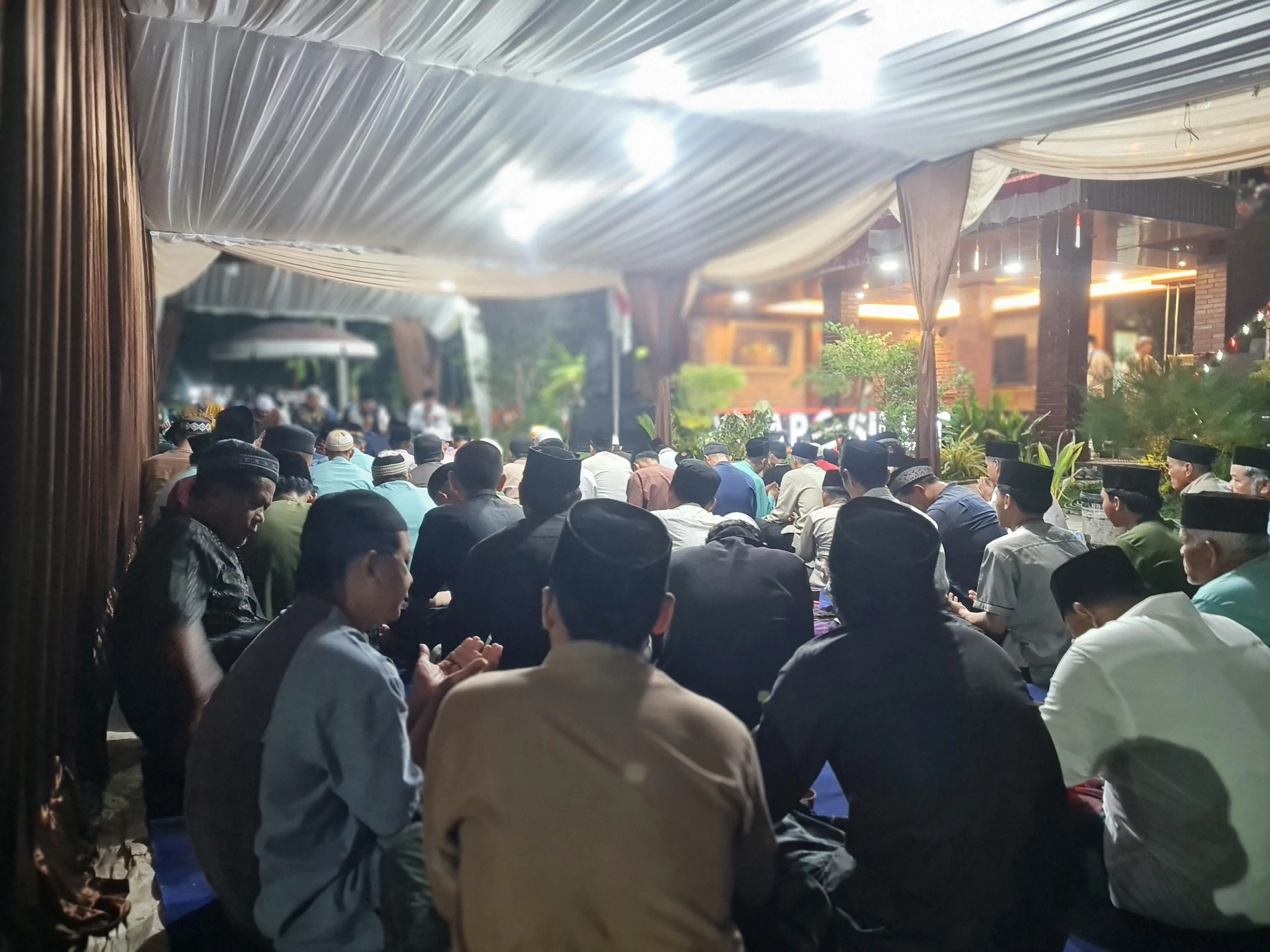 Pengajian Rutin di Pos Silet, Acang Suryana Berharap Kabupaten Bogor Tetap Aman dan Kondusif