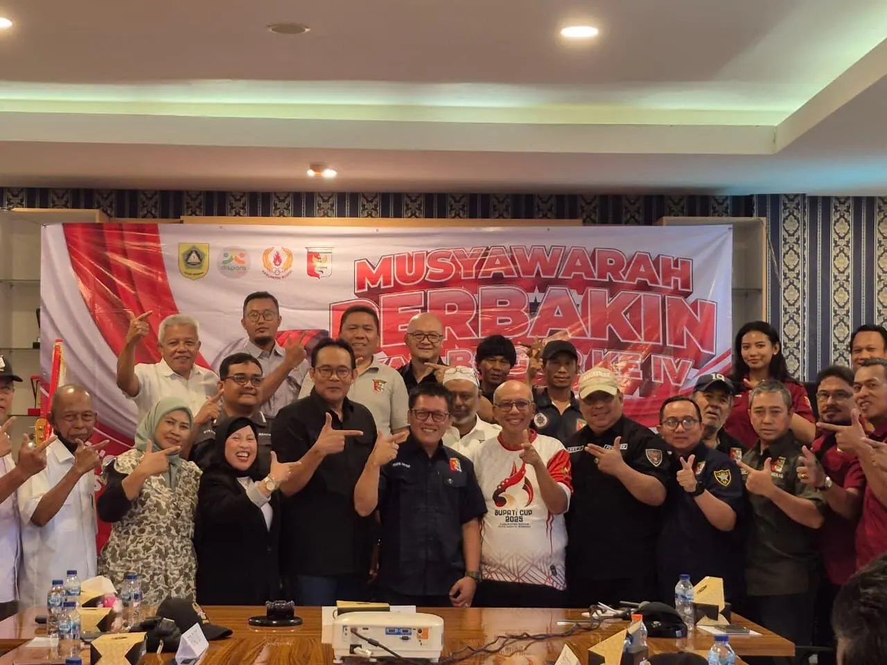 Farid Maruf Resmi Nahkodai PERBAKIN Kabupaten Bogor