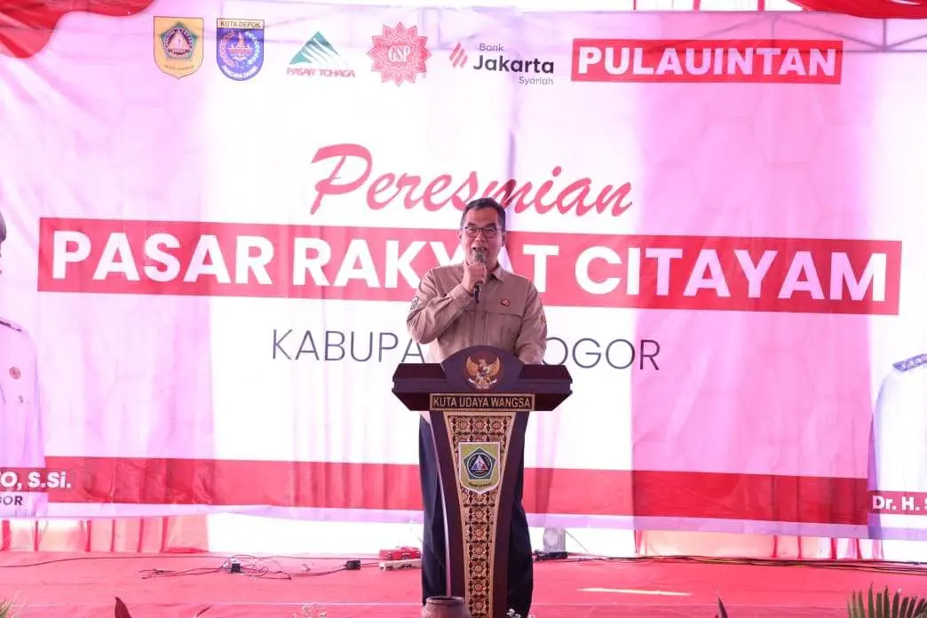 Sekda Kabupaten Bogor Resmikan Pasar Citayem, Kolaborasi Bogor–Depok untuk Pusat Ekonomi Modern