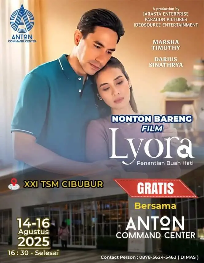 H. Anton Sukartono Suratto Dukung Film Lyora sebagai Cerminan Keteguhan Perempuan Indonesia