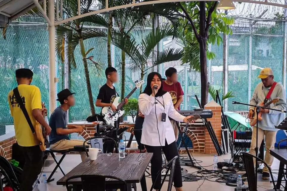 Berkarya di Balik Jeruji, El-Cibi Band Lapas Cibinong Jadi Wadah Bakat Musik Warga Binaan