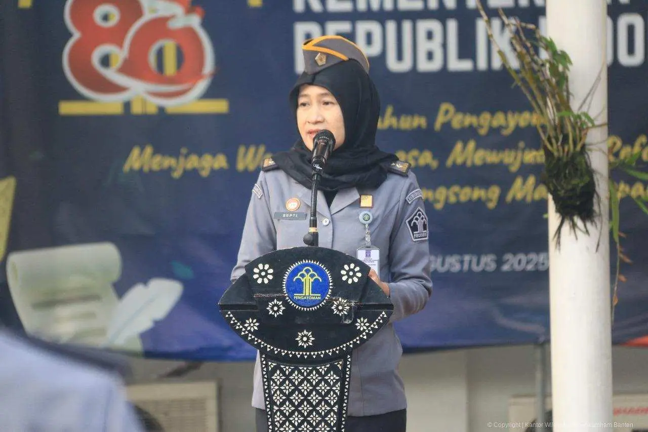 Kakanwil Kemenkum Banten Ajak Jajaran Tingkatkan Pelayanan Publik