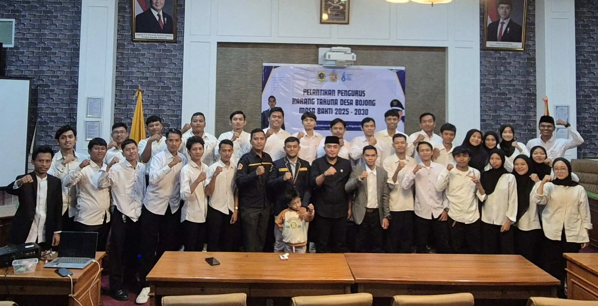 Desa Bojong Resmi Lantik Pengurus Karang Taruna 2025–2030, Usung Kabinet Bergerak Berdampak