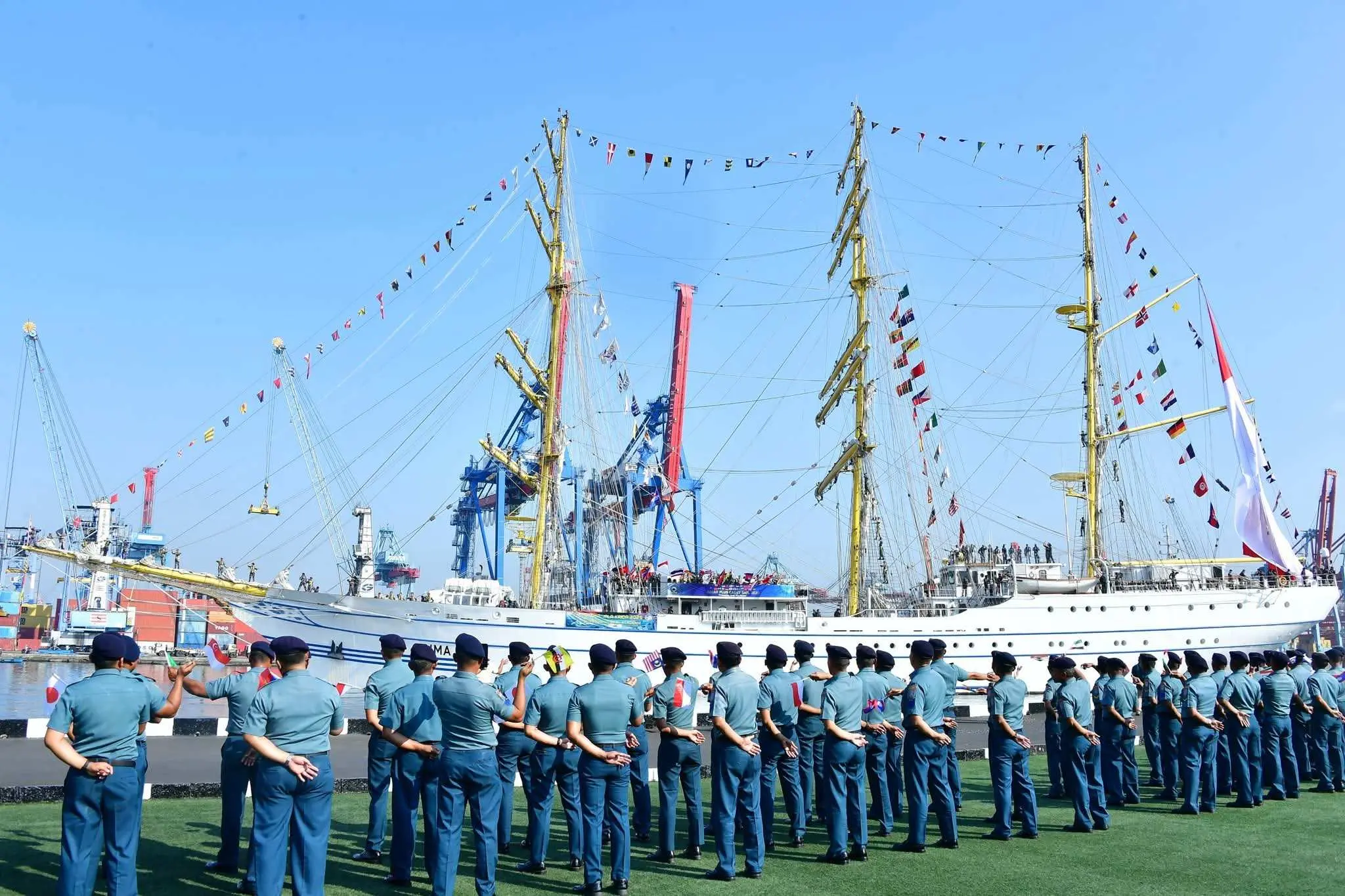 Asops Kasal Lepas Etape Kedua Pelayaran Muhibah Diplomasi Duta Bangsa Menuju Padang