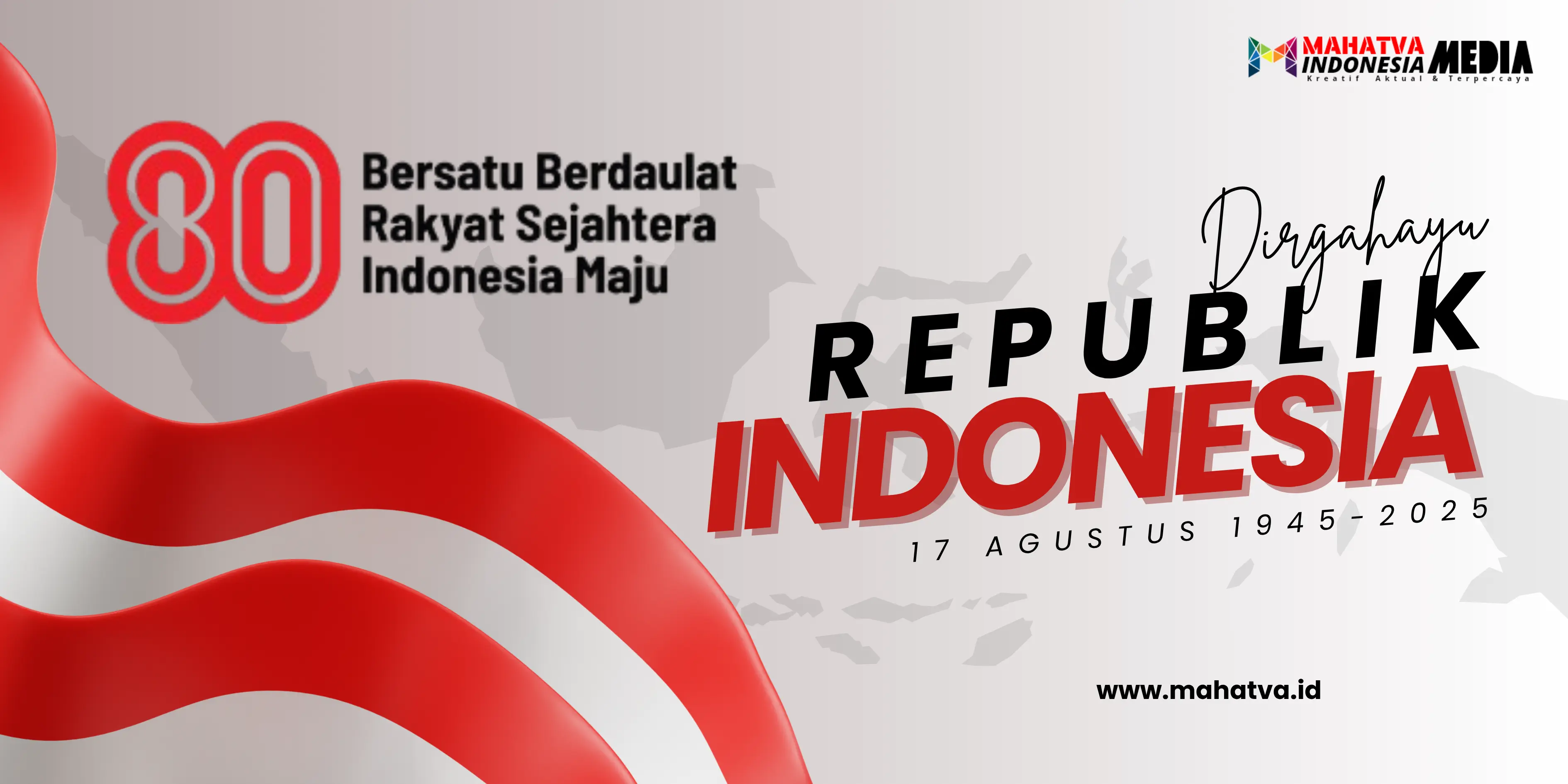 Mensesneg Instruksikan Pengibaran Bendera Merah Putih dan Dekorasi HUT Ke-80 RI Selama Agustus 2025
