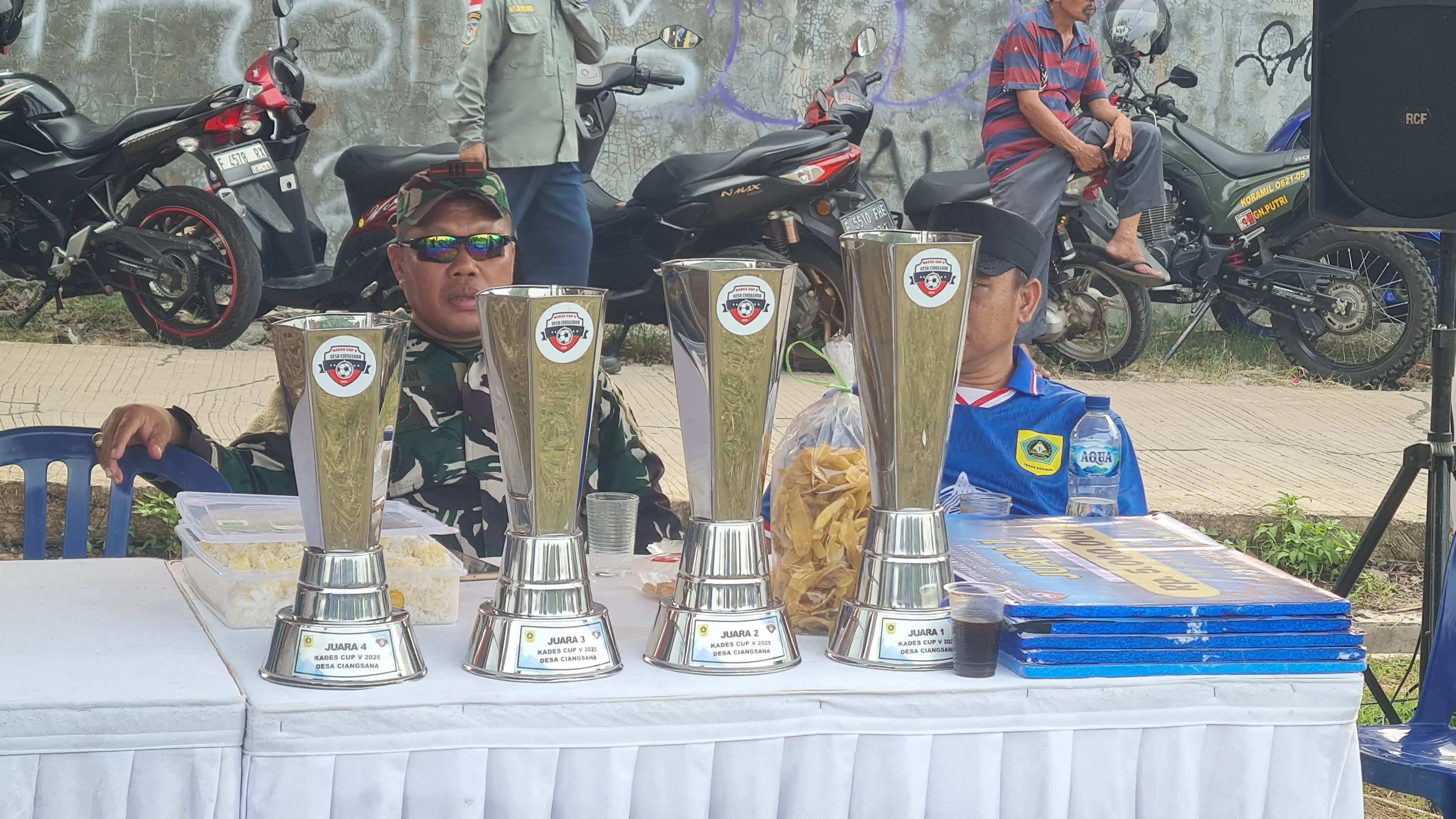 Final Kepala Desa Cup V Ciangsana 2025: Dusun 5 Tantang Dusun 8 di Lapangan Parung Pinang