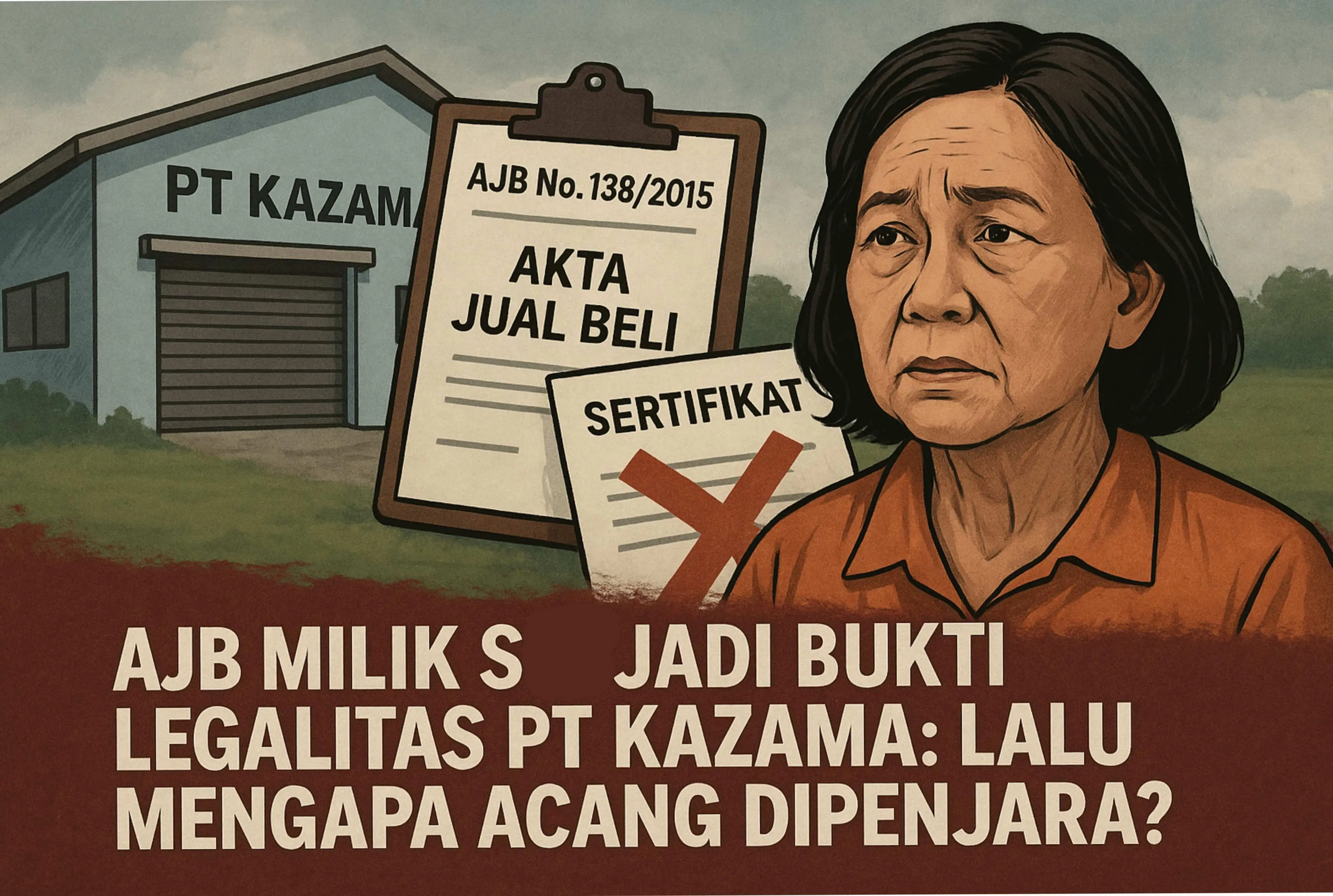 Sidak ke PT Kazama Ungkap Fakta Baru, Sangkut Paut AS Dipenjarakan