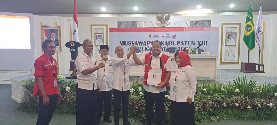 Indra Fermanto Resmi Jabat Ketua PMI Kabupaten Bogor 2025–2030, Fokus Lanjutkan Program Kemanusiaan