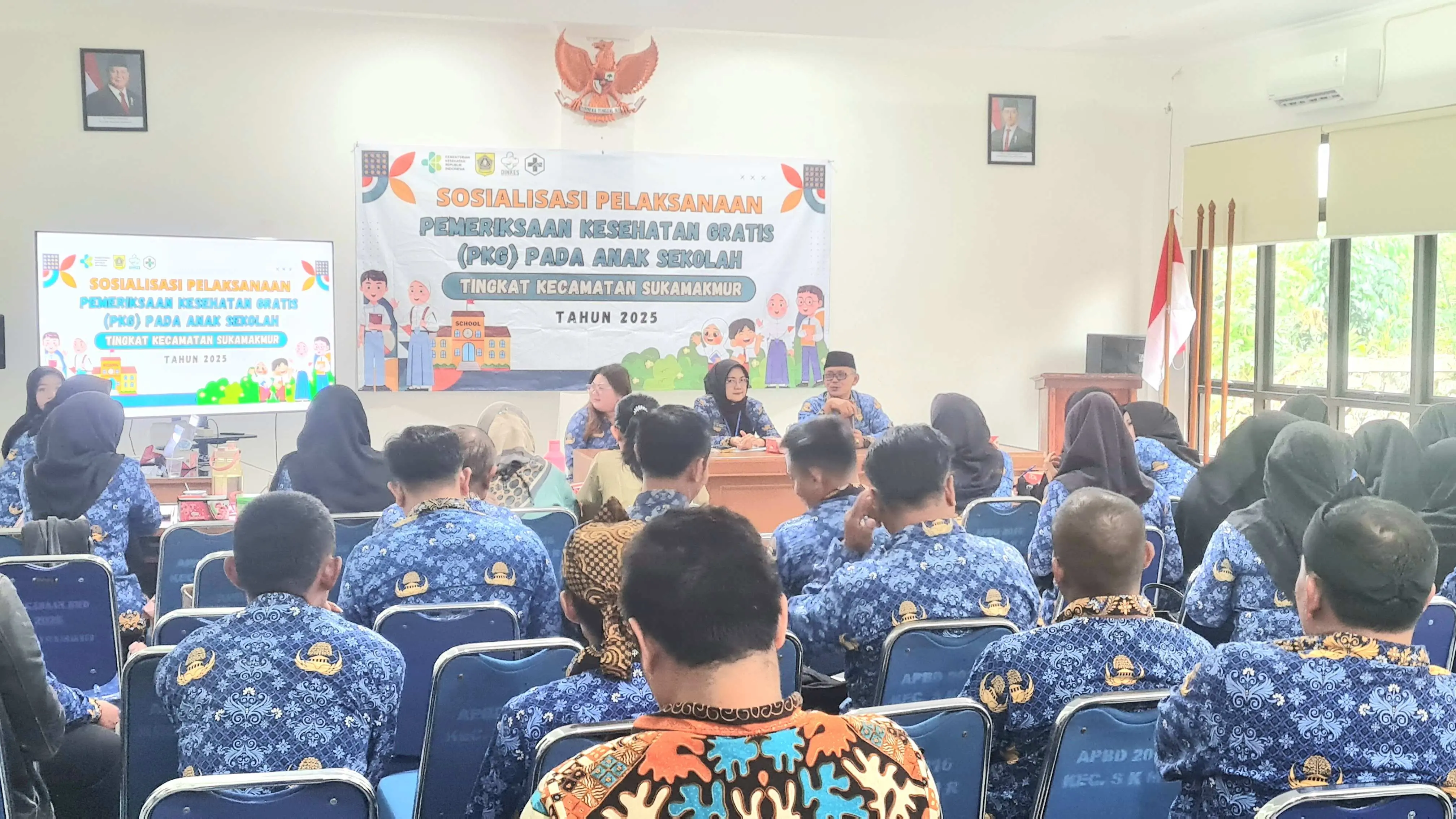 Pemkab Bogor Sosialisasikan Program Pelayanan Kesehatan Gratis untuk Pelajar di Sukamakmur